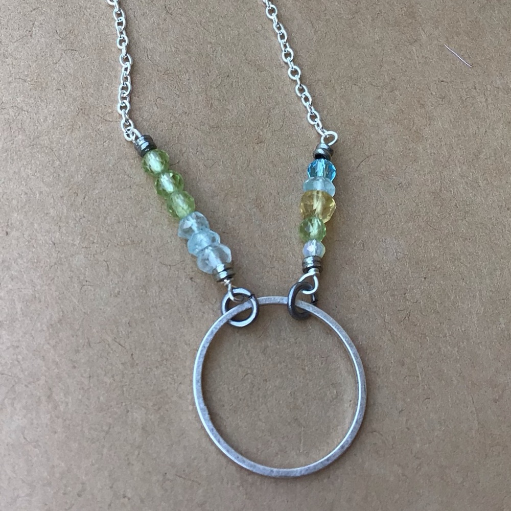 Sterling Silver Sundance Charm Necklace